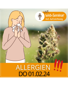 2024.02.01 | ALLERGIEN-  Web-Seminar mit Gudrun Laimer