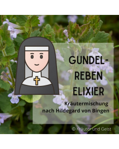 GUNDELREBEN-Elixier (BIO) nach Hl. Hildegard v. Bingen, 72g