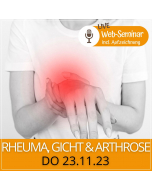 2023.11.23 | RHEUMA, GICHT UND ARTHROSE - Web-Seminar incl. Aufzeichnung mit Gudrun Laimer